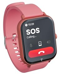 Techmade Smart Watch Glow TM-Glow-DPK - Orologio intelligente, colore: Rosa scuro, Colore: rosa., Unisize, Moderno