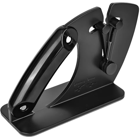 Afilador de Cuchillos Profesional, ángulo Ajustable de 15 a 45 Grados, Afilador de Tijeras, para Afilado Grueso y Fino, para Varios Tipos de Cuchillos