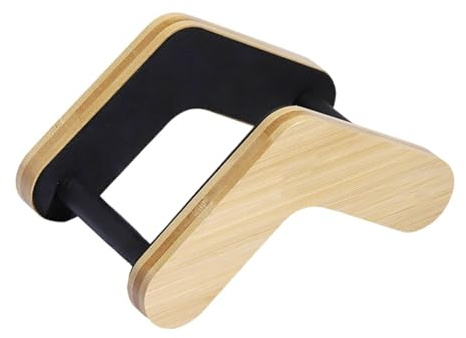 Amagogo Soporte de madera para guitarra, soporte de exhibición para guitarra, estable, ajustable, portátil, para instrumentos de cuerda, de suelo para estudio, M