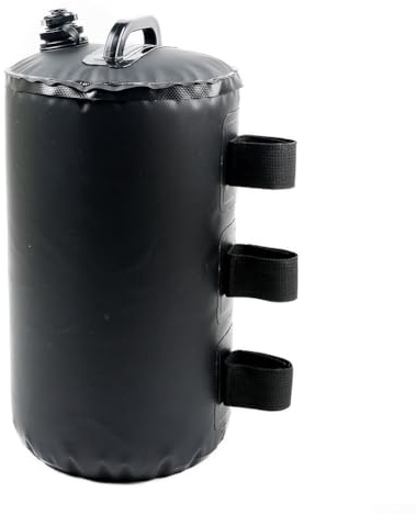 Bolsa de peso con base de paraguas con entrada de agua grande para un apoyo seguro en entornos al aire libre (20 kg)