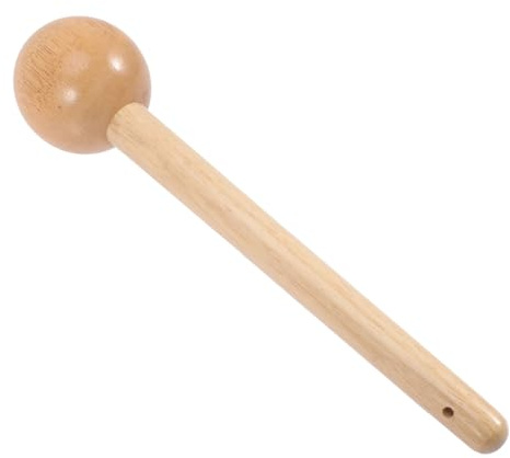 Zerodeko Baseball Glove Mallet Wooden Hammer for Catchers Mitt and Softball Gloves Heavy Firm Design with Rounded Tip Non-Slip Handle for Shaping Portable Mini Tool for Baseball Players