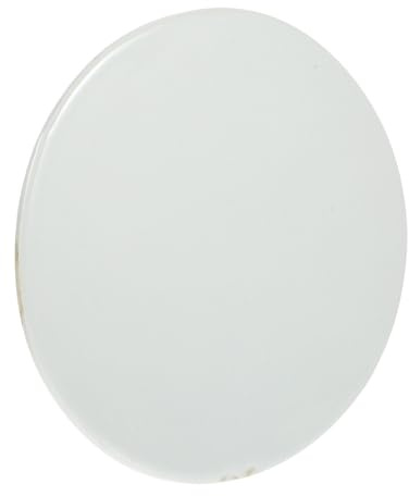 Homoyoyo Tabla de Secado para Arcilla de Cerámica Blanca de 26 Cm, Base Redonda de Yeso para Moldear y Pintar, Herramienta Estable y Resistente para Artesanía y Elaboración de Cerámica