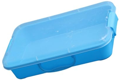 Bac à sable empilable avec couvercle pour intérieur et extérieur - Multicolore