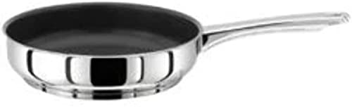 Stellar Classic 24cm Non-Stick Stainless Steel Frying Pan, Induction Ready, Oven Safe, Dishwasher Safe