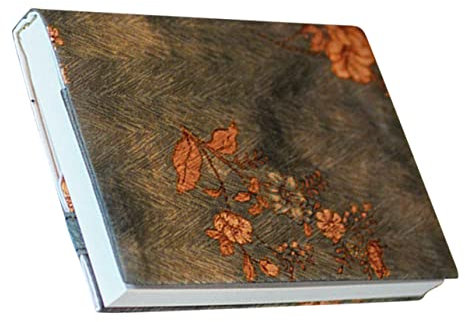 JEWEDECO Stoff Buchhülle Verstellbare Buchschutz Waschbarer Bucheinband für Hardcover Schulbücher und Taschenbücher Dekorativer Buchumschlag für Buchliebhaber