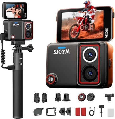 SJCAM SJ30 Action Cam 8K 20FPS/4K 60FPS, Display Flip 2.51, Creator, Nero
