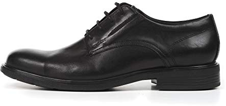 Geox Herren Dublin A Schuhe, Schwarz, 42 EU