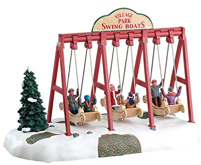 Lemax - Swing Boats - Schaukel - Animiertes Accessoire - 4,5V - Weihnachtswelt