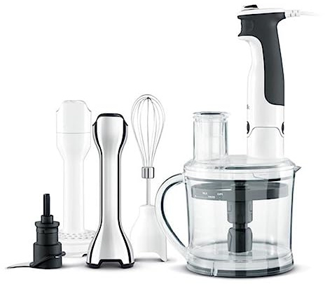 Breville BSB530XL All In One Processing Station and Immersion Blender, Brushed Stainless Steel