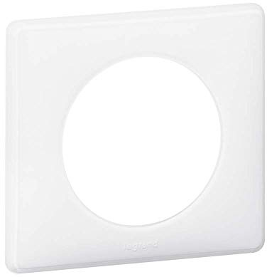 Legrand 0 988 40 - Plaque Céliane para Interruptores, diseño Memories Yesterday, 90 x 82 mm, Blanco