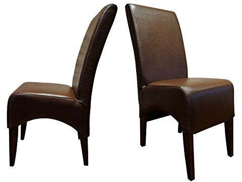 Quattro Meble Dunkelbraun Glanz Echtleder Stühle Jorin Lederstühle Echt Leder Antique Dark Brown Esszimmerstuhl Lehnstuhl Rindsleder Volleder Esszimmerstühle Esszimmer Stuhl