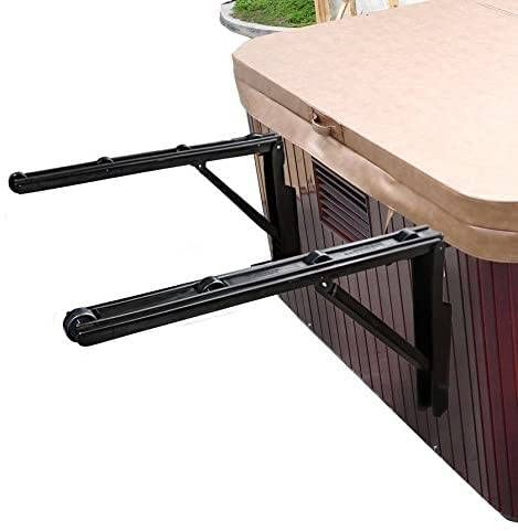 UCEDER Universal-Abdeckung für Whirlpool-Abdeckung und Caddy-Entfernungssystem, Halterung für Whirlpool-Abdeckung, passend für verschiedene Größen, Formen und Marken von SPA, ohne Schrank
