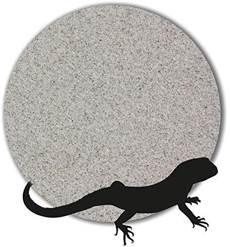Anbobo 25 kg Terrariensand Terrarienkies Terrariumsand hellgrau (0,1-0,5 mm)