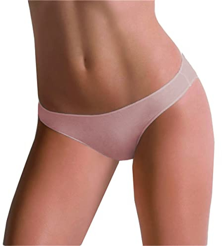 Cotonella 12 Pezzi Slip Donna L'Altra 3487 Mini in Cotone Bielastico, Nudo 3/M
