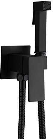 SXLSZ Haute Pression Bidet Pulvérisateur pour Toilette, Montage Mural Ensemble De Robinet Laiton Kit De Pulvérisation avec Tuyau