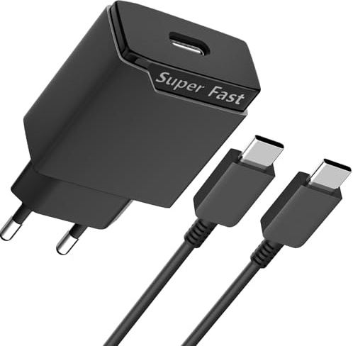 Newding 25W USB C Caricabatterie per Samsung Galaxy A56 5g A55 A54 A53 A36 A35 A34 A33 A26 A25 A16 A15 A14 A06 A05s, Super Fast Charging