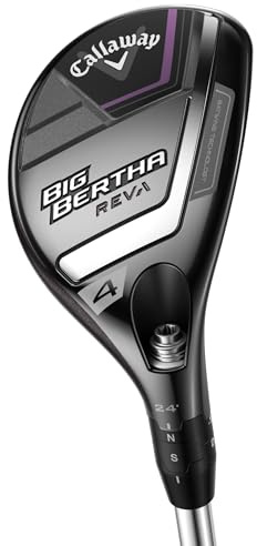 Callaway Damen CG HY Big Bertha REVA 23 Golf-Hybrid-Schläger, auberginefarben