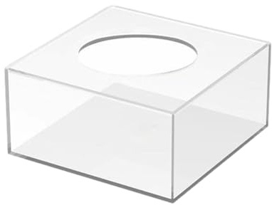 Jingan Cake Display Stand | Clear Cake Riser Cake Tier Square Display Riser Display Stands | Clear Tabletop Cake Riser Decor Fillable Flower Organizer Acrylic Cake Box