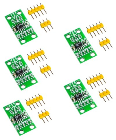 5pcs X9C103S X9C503S 10K 50K 100th order digital potentiometer circuit board module (X9C103S 10K)