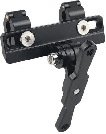 Convertidor de jaula de sillín – Soporte para botella de sillín | Portabidón Convertidor para Montaje de Sillín de Bicicleta de Aleación de Aluminio Base de Conversión para Accesorios de Bici
