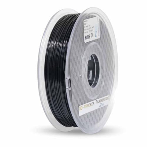 Z3D® PLA-CF 2,85mm KOHLEFASER 500g 3D Drucker Filament - hochwertig, verstärkt mit Carbonfasern, hohe Steifigkeit & Festigkeit, ideal für technische & funktionale