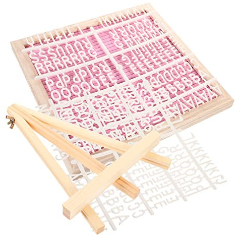 NUOBESTY 1satz Filz Buchstabenbrett Nachrichtentafel Mit Holzrahmen Für Shower Hochzeiten Und Kreative Dekoration Wiederverwendbar Und Leicht Zu Reinigen