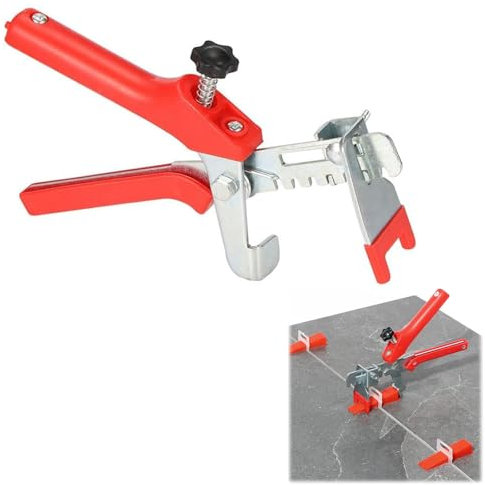 Sistema di Livellamento per Piastrelle, Pinza per la Posa Delle Piastrelle, Sistema Di Cunei Per Piastrelle, Pinze Per Piastrelle, Pinze da Pavimento per Piastrellisti, 1 Pezzi