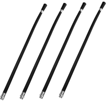 DIYEAH 4piezas Manguera De Polvo Para Extintor Repuesto Para Extintor Accesorio Tubo De Goma Flexible Para Incendios Manguera Exterior Casa o Oficina