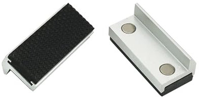 2 ganasce in alluminio con cuscinetti in gomma, protezioni per morsa per la lavorazione del legno e la creazione di gioielli idraulici