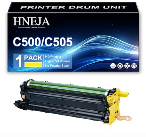 C500 C505 Trommeleinheit, Kompatible 108R01484 108R01481 108R01482 108R01483 Bildeinheit für Xerox VersaLink C500 C500DN C500N C500DT C505 C505S C505X C505DN Drucker,Yellow-1 Pack