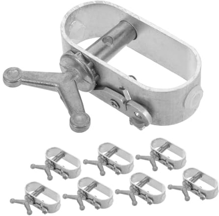 Toyvian 1 Juego Tensores De Cable De Alta Resistencia para Invernaderos Y Cubiertas De Piscina Ajustadores De Cuerda Impermeables Y Duraderos Diseño Y Instalación 8 Piezas