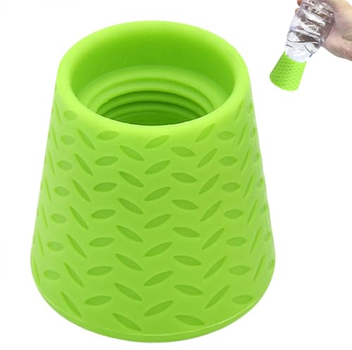 Cabezal de ducha portátil para perros, rociador de ducha de silicona para mascotas, boquilla de botella de agua para gatos y perros, suministros de limpieza de mascotas de viaje, camping, senderismo