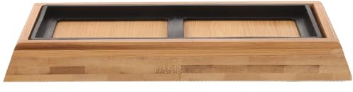 HONMEET Whetstone Base Sharpening Stone Holder with Rubber Ring Knife Sharpening Block and Sharpening Stone Storage Holder for Home Maintenance 8.46 X 3.74 X 0.98 in
