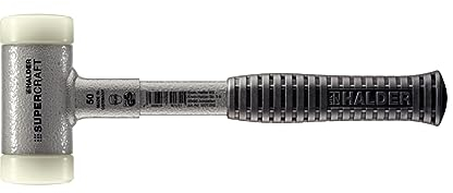 Halder 3377050 3377 EHSupercraft Soft-Face Mallet with Steel Tube Handle - Multi-Colour