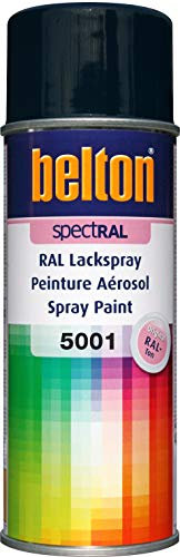 belton spectRAL Lackspray RAL 5001 gruenblau, glänzend, 400 ml - Profi-Qualität