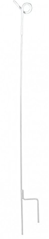 Kerbl 20 Stück Metallpfahl 105 cm Weidezaunpfahl 15 cm Doppelspitze Stärke 7 mm mit Öse