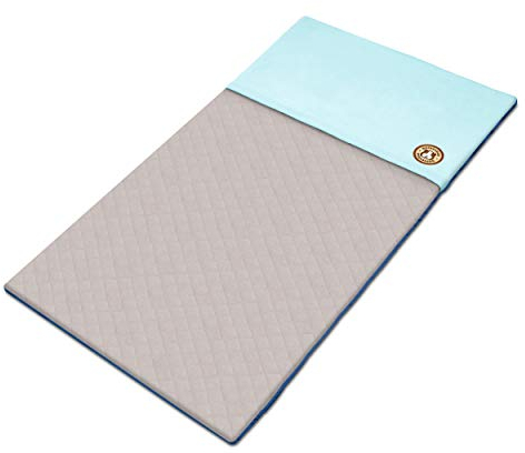 GuineaDad Liner - Midwest Größe, Blau | Meerschweinchen Fleece Käfig Liner | Meerschweinchen Bettwäsche | Graben Taschenhülle | Extra saugfähiger Bambus | Wasserdichter Boden