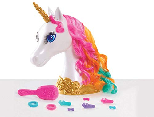 JP Barbie 62861 Barbie Dreamtopia enhörning stylinghuvud, flerfärgad