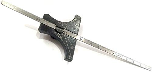 Präzisions-Edelstahl-Lineal für Ingenieure, metrisch und imperial, 150 mm