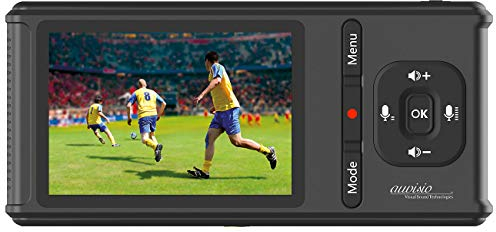 auvisio Videorecorder: 4K-HDMI-Video-Rekorder, Livestream, 3,5 / 8,9 cm Display, Akku, 60fps (4K Video Recorder, digitalisieren, Kopfhörer Adapter)