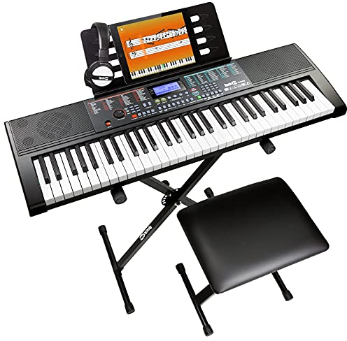 RockJam 61 Key Keyboard Piano Kit