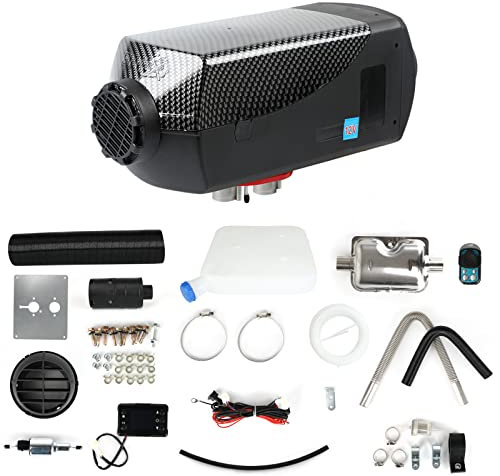 Triclicks 12V 8KW Diesel Heater Parking Heater Diesel Car Parking Heater Air Diesel Heater Heater Air Parking Heater Diesel Air Heater for RV Boat Truck Trailer Motorhome (01CF)