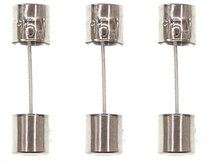 HUABAN 25 Stück F15AL250V 15A 15 Amp 250V 5 * 20mm Flinke Glassicherung