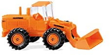 Wiking 0974 03 N Baufahrzeug Modell Hanomag Radlader orange