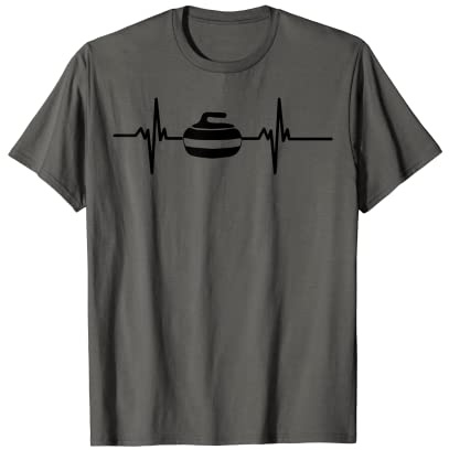 curling heartbeat T-Shirt