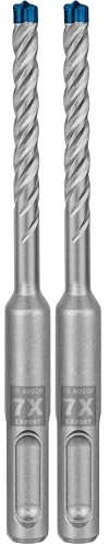 Bosch Professional 1x Expert SDS plus-7X Hammerbohrer (für Stahlbeton, Ø 6,00x115 mm, Zubehör Bohrhammer) (Packung mit 2)