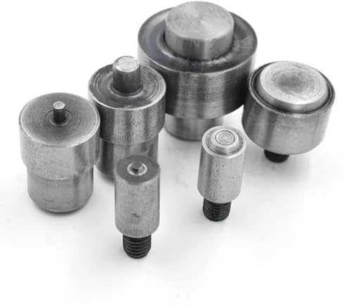 KYPSZQPSH 3.5/4/4.5/5/6/8/10/12/14/17/18/20/22/25/30/40 MM Metal Eyelets Hole Tools Rivet Button Installation Mold Buckle Dies(25mm)