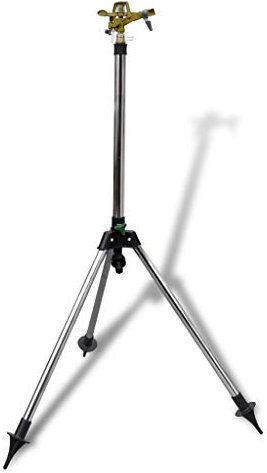 Furniture Select Arroseur à impulsion en zinc sur trépied