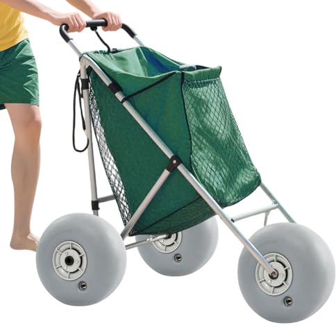 Balloon Beach Sand Tire, 2 Pack Beach Inflatable Wheels Replacement Balloon Wheels Sand Tires, Cart Tire for Kayak, Dolly Canoe Cart and Buggy (20mm, 12 X 6)