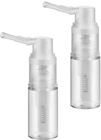 MERRYHAPY 2pièces Vaporisateur De Rechargeable Pulvérisateur Plumeau Pour Cosmétiques Et Voyages Spray à Paillettes Pour Gâteau Applicateur De Sec